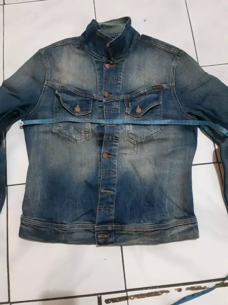 Auth jaket Denim Nudie Ripped