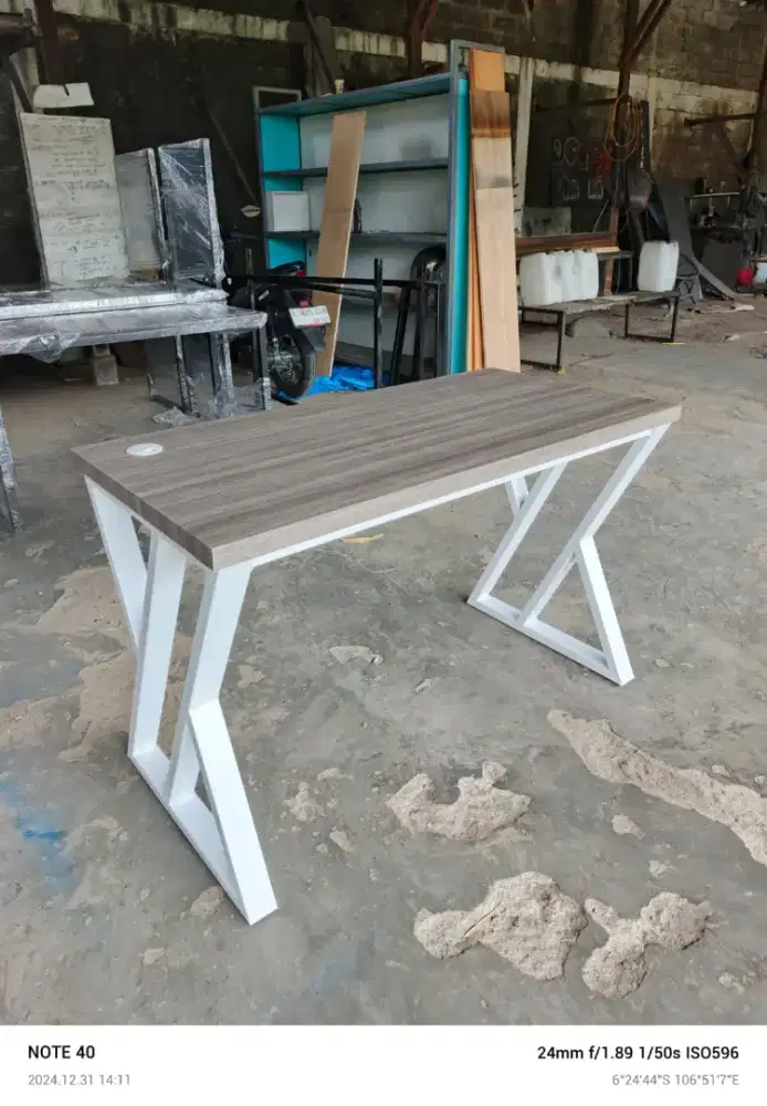 Meja belajar meja gaming meja keeja industrial bisa custom