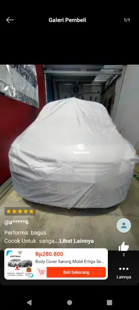 cover suzuki ertiga 2013
