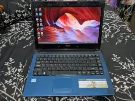 Laptop Acer Aspire 4750 Core I3 Ram 4GB Normalan Tinggal Pake Aja