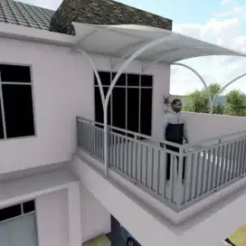 TENDA BAHAN CANOPY MEMBRANE - TOKO PASANG KANOPI MEMBRANE MURAH