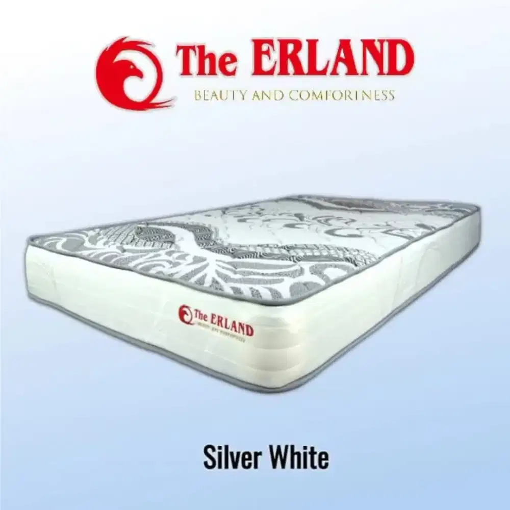 Dijual Kasur The Erland Silver White – Bekas Pemakaian