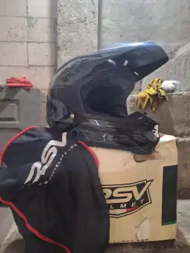 Helm RSV Supermotard Atom X Orca - Rebel Charcoal
