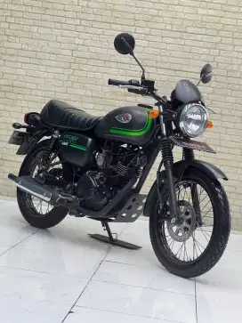 SUPER MULUS‼️ KAWASAKI W175 CAFE TH 2021 NOPOL S ODO 19RB PAJAK BARU