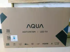 AQUA TV DIGITAL 32 INCH BARU SEGEL BRAND JAPAN TERBAIK