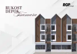 DEPOK Dijual Kostan 3-lt di Margonda dekat UI dan Gunadarma