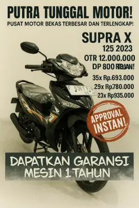 Supra X 2023: Legenda yang Iritnya Gila-Gilaan! Masih Baru