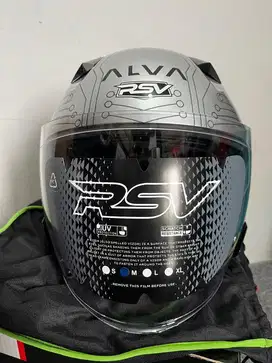 Helm Halfface RSV x Alva NEW Size M