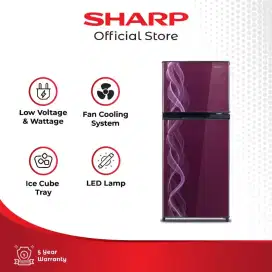 Kredit Lemari Es/Kulkas Sharp 2 Pintu