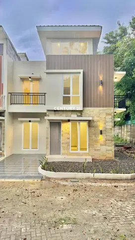 Rumah Mewah Posisi Hook Furnish Di Accola Park Serpong Tangerang