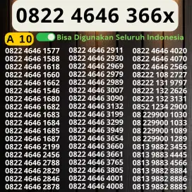 Nomor Cantik 4646 Simpati 4G 5G Telkomsel Nocan Simpati 0812