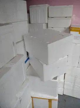 Styrofoam box bekas