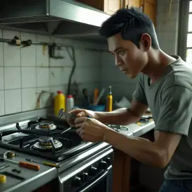Jasa service kompor gas dan kompor tanam berbagai merk