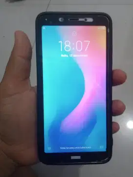 Redmi 6a 2/16 minus retak tipis sentuhan aman semua lancar normal