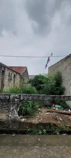 Dijual tanah luas 50 m shm cukup buat rumah minimalis atau ruko