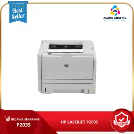 Printer Hp LaserJet P2035n | Cetak Cepat 30ppm | USB&LAN | Hemat Toner