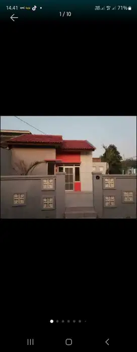 rumah hook siap huni di perumahan citra indah city jonggol