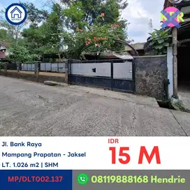 MP/DLT002.137 LELANG 18 SEPTEMBER 2025 rumah mampang jakarta selatan