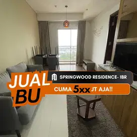 JUAL RUGI LAGI BU Apartemen Springwood 2BR FULL FURNISHED Alam Sutera