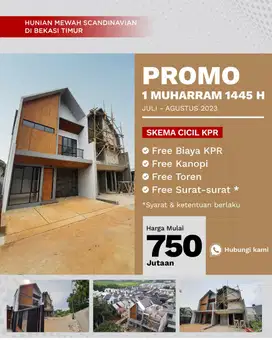 HUNIAN EKSKLUSIF  YANG NYAMAN DI KOTA BEKASI