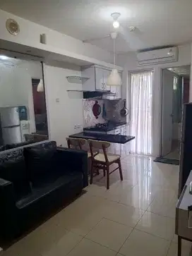 disewakan 2kamar furnish apartemen basura city
