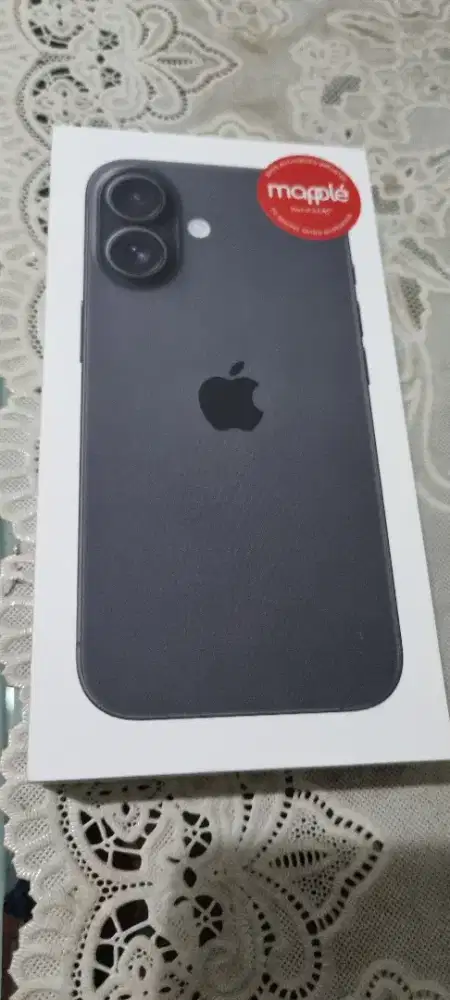 WTS Iphone 16 Black 128 NEW