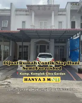 Dijual Rumah Fully Funish komplek Mewah daerah Usu