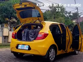 KM 27rb Honda Brio e Matic 23 masih 95%baru