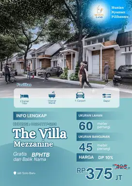 Rumah murah 2 menit dari pasar Gawok Sukoharjo