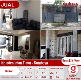 Rumah Di Nginden Intan Timur Surabaya Timur