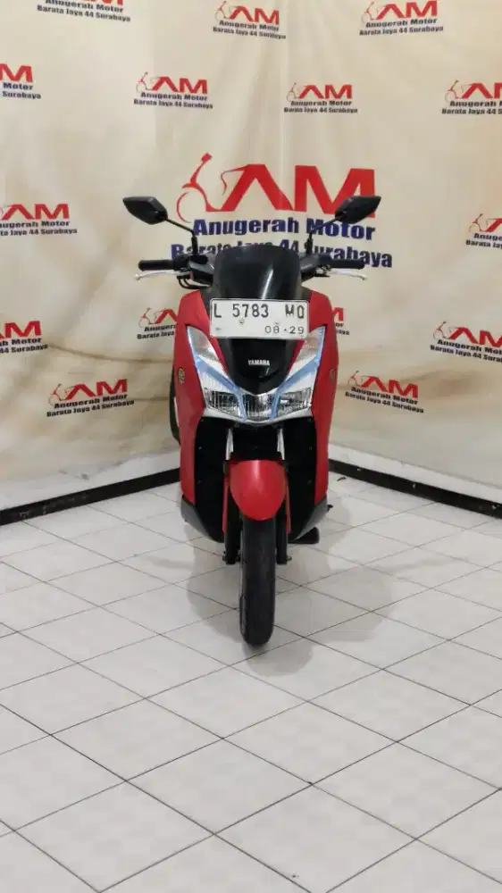 Yamaha Lexi 125 Tahun 2019 warna merah doff