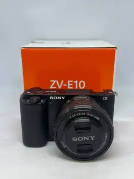 Kamera Sony zve10 kit 16-50mm fullset box mulus like new