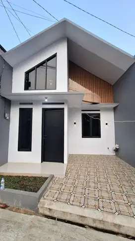 Rumah murah berkualitas di sukahati Cibinong akses mobil