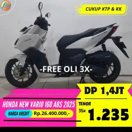 HONDA VARIO 160 ABS 2025 SEKEN KREDIT MURAH ANGSURAN TERJANGKAU KM NOL