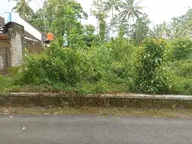 Tanah pekarangan L 365m dekat SPBU Pakem Mangunan  jl. Pakem- Turi