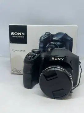 Kamera Sony Cybershoot H200 fullset box mulus