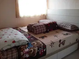 DISEWA GREEN PRAMUKA CITY APARTEMEN 2 BEDROOM INCLUDE MAINTANCE