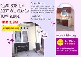 Rumah Siap Huni Dalam Komplek dekat mall Cilandak Town Square Jaksel