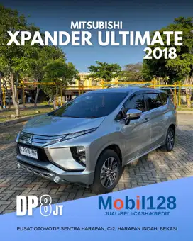 [MURAH DP 8Jt] Mitsubishi Xpander Ultimate 1.5 AT 2018, Silver