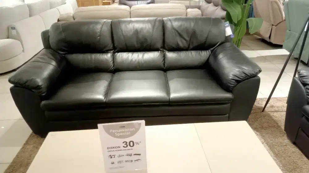 Sofa ziva 3s black Informa