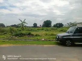 Tanah dekat pasar bekonang mojolaban