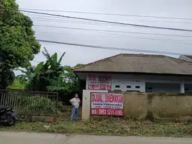 Jual tanah 400 m2 di Rangkasbitung, pinggir jalan & pinggir jalan tol