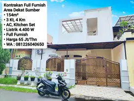 Sewa Rumah Full Furnish Area Jajar, Dekat Manahan,Sumber, Alila