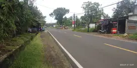 Dijual tanah pinggir jalan nasional dekat gerbang pintu tol Panimbang