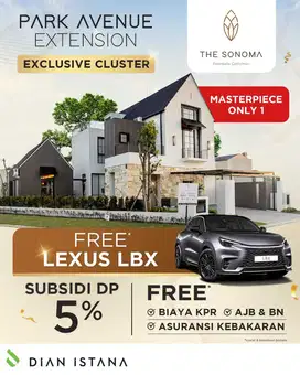 Rumah dian istana new cluster the sonoma californian style