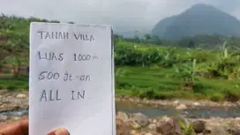 Kavling Vila Luas 1000 Meter Legalitas SHM Akses Jalan Wisata Puncak 2