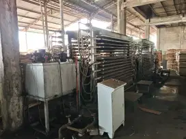 Mesin Heavy Duty Hot Press 15 Layer