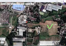DIJUAL LAHAN INDUSTRI DEKAT MERAH PUTIH PLANT BETON,CITEREUP BOGOR