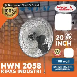 Kipas tembok industri sekai hwn 2058 20 inch 100 watt ready 1 pcs