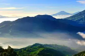 Luas 1000 an; Tanah Dijual di Dieng Cocok Bangun Villa